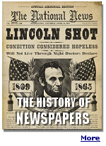 The history of the newspaper in America begins in 1619, the same time as the tradition began in England, and a few decades later began in the Netherlands and Germany. In England, ''The Weekly Newes,'' written by Thomas Archer and Nicholas was a collection of news items printed in a quarto format and distributed to their clients, wealthy English landowners who lived in London for several months out of the year and spent the rest of the time in the country and needed to be kept up to date.